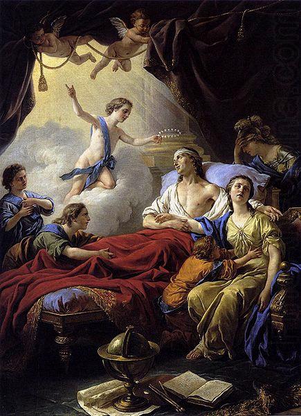 Allegory on the Death of the Dauphin, Louis Jean Francois Lagrenee
